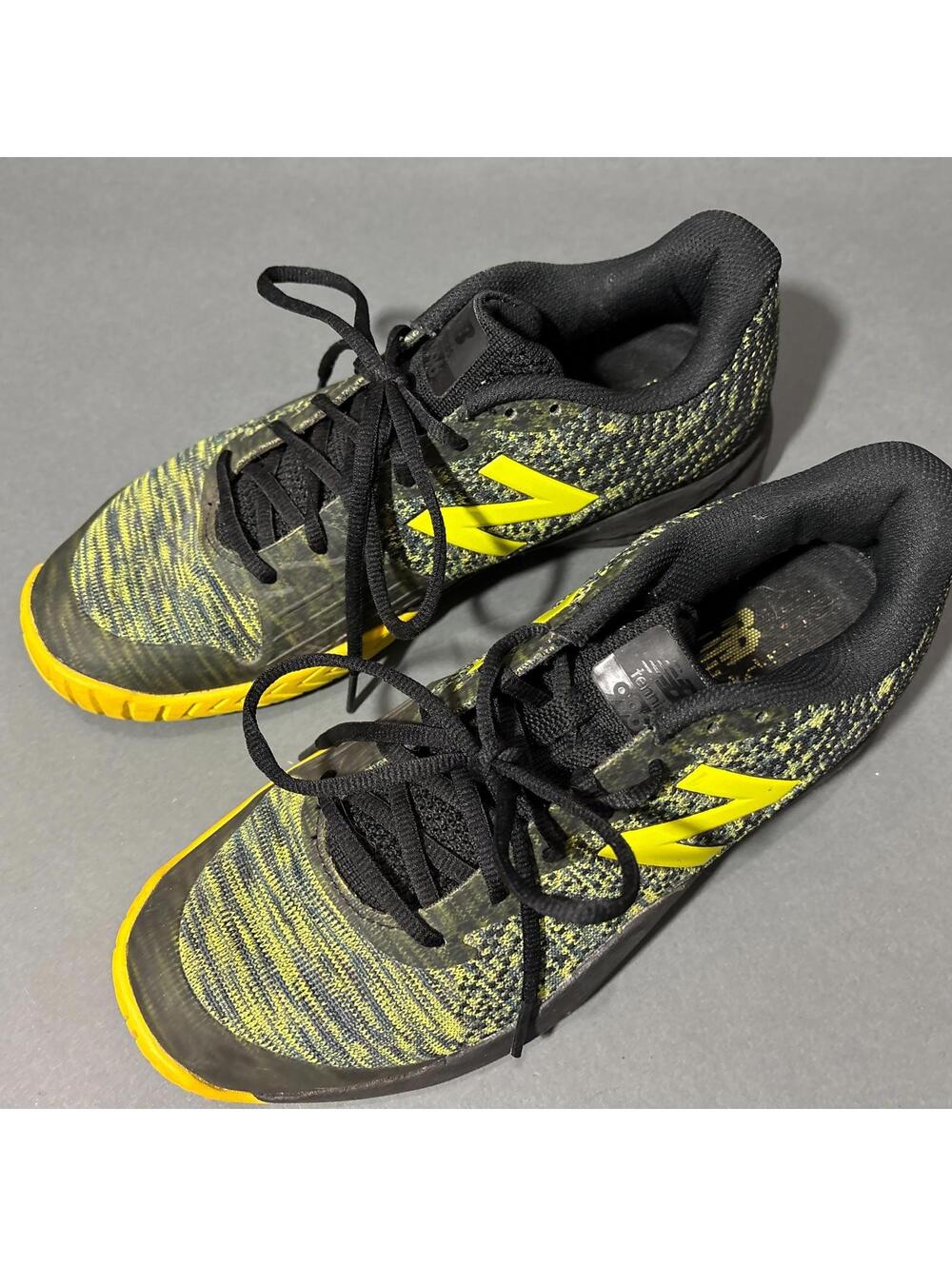 New Balance 996 Series Men's Sneakers Size 8.5 Black Yellow Lace Up Tennis Shoes - Picture 5 of 9